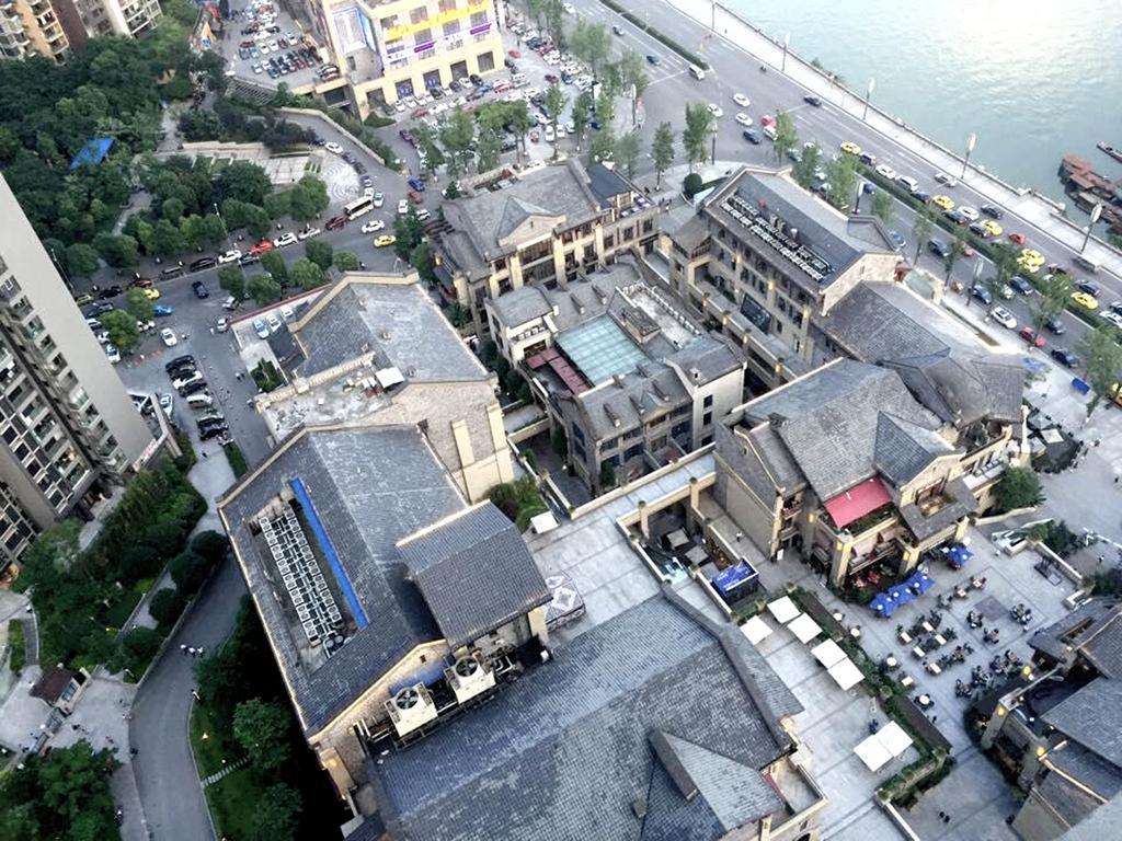 Boutique Of Meditation With Cuisine & Night View, Exit 2 Liujiatai Station Line 9 Chongqing Exterior foto